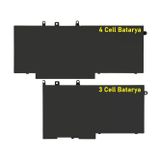 Dell N032L548015EMEA_W Notebook Bataryası Laptop Pil
