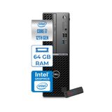 Dell Optıplex 5000SFF Intel Core Vpro I7 12700 64GB 4tb SSD UHD Graphics 770 Freedos Masaüstü Bilgisayar 5000SFF127F24 + Zettausbbellek