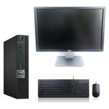 Dell Optiplex 7050 Mff İ7-7700T 16GB Ram 512GB SSD 22 Inç Monitör W11PRO Wifi + Klavye Mouse Set(Outlet) - Windows 11 Pro