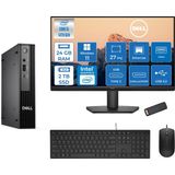 Dell Pc Pro Mıcro QCM1250 Intel® Core™ I5 14500T 24GB Ddr5 2tb SSD Intel® UHD Graphics 770 Dell 27 Inç Fhd Mon. WIN11PRO Mini Masaüstü Bilgisayar BTO00827P09+ZETTAUSBBELLEK - Windows 11 Pro