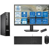 Dell Pc Pro Mıcro QCM1250 Intel® Core™ I5 14500T 64GB Ddr5 256GB SSD Intel® UHD Graphics 770 21.5 Dell Monitör Fhd WIN11HOME Mini Masaüstü Bilgisayar BTO00821H21+ZETTAUSBBELLEK - Windows 11 Home