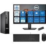 Dell Pc Pro Mıcro QCM1250 Intel® Core™ I5 14500T 96GB Ddr5 512GB SSD Intel® UHD Graphics 770 Dell 23.8 Fhd Mon. WIN11PRO Mini Masaüstü Bilgisayar BTO00823P32+ZETTAUSBBELLEK - Windows 11 Pro