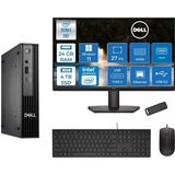 Dell Pc Pro Mıcro Qcm1250 Intel® Ultra 5 235T 24Gb Ddr5 4Tb Ssd Intel® Graphicsdell 27 Inç Fhd Mon. Wın11home Mini Masaüstü Bilgisayar Bto1062