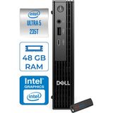 Dell Pc Pro Mıcro QCM1250 Intel® Ultra 5 235T 48GB Ddr5 1tb SSD Intel® Graphics WIN11PRO Mini Masaüstü Bilgisayar BTO106P18+ZETTAUSBBELLEK - Windows 11 Pro