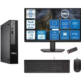Dell Pc Pro Mıcro Qcm1250 Intel® Ultra 5 235T 48Gb Ddr5 1Tb Ssd Intel® Graphıcs21.5 Dell Monitör Fhd Freedos Mini Masaüstü Bilgisayar Bto10621f18+Zettausbbellek