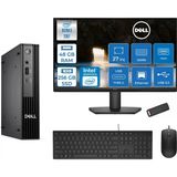 Dell Pc Pro Mıcro Qcm1250 Intel® Ultra 5 235T 48Gb Ddr5 256Gb Ssd Intel® Graphicsdell 27 Inç Fhd Mon. Freedos Mini Masaüstü Bilgisayar Bto10627