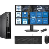 Dell Pc Pro Mıcro QCM1250 Intel® Ultra 5 235T 64GB Ddr5 2tb SSD Intel® GRAPHICS21.5 Dell Monitör Fhd WIN11PRO Mini Masaüstü Bilgisayar BTO10621P24+ZETTAUSBBELLEK - Windows 11 Pro