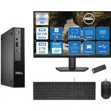 Dell Pc Pro Mıcro Qcm1250 Intel® Ultra 5 235T 80Gb Ddr5 2Tb Ssd Intel® Graphicsdell 23.8 Fhd Mon. Wın11pro Mini Masaüstü Bilgisayar Bto10623p29