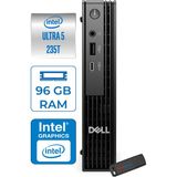 Dell Pc Pro Mıcro QCM1250 Intel® Ultra 5 235T 96GB Ddr5 2tb SSD Intel® Graphics WIN11PRO Mini Masaüstü Bilgisayar BTO106P34+ZETTAUSBBELLEK - Windows 11 Pro