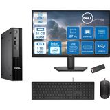 Dell Pc Pro Mıcro Qcm1250 Intel® Ultra 7 265T 24Gb Ddr5 1Tb Ssd Intel® Graphicsdell 27 Inç Fhd Mon. Freedos Mini Masaüstü Bilgisayar Bto10727f08+Zettausbbellek
