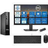 Dell Pc Pro Mıcro QCM1250 Intel® Ultra 7 265T 24GB Ddr5 512GB SSD Intel® Graphicsdell 23.8 Fhd Mon. WIN11PRO Mini Masaüstü Bilgisayar BTO10723P07+ZETTAUSBBELLEK - Windows 11 Pro