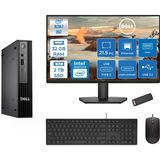 Dell Pc Pro Mıcro Qcm1250 Intel® Ultra 7 265T 32Gb Ddr5 2Tb Ssd Intel® Graphıcs21.5 Dell Monitör Fhd Freedos Mini Masaüstü Bilgisayar Bto10721f14+Zettausbbellek