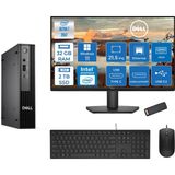 Dell Pc Pro Mıcro QCM1250 Intel® Ultra 7 265T 32GB Ddr5 2tb SSD Intel® GRAPHICS21.5 Dell Monitör Fhd WIN11PRO Mini Masaüstü Bilgisayar BTO10721P14+ZETTAUSBBELLEK - Windows 11 Pro