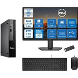 Dell Pc Pro Mıcro QCM1250 Intel® Ultra 7 265T 32GB Ddr5 2tb SSD Intel® Graphicsdell 23.8 Fhd Mon. WIN11PRO Mini Masaüstü Bilgisayar BTO10723P14+ZETTAUSBBELLEK - Windows 11 Pro
