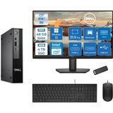 Dell Pc Pro Mıcro QCM1250 Intel® Ultra 7 265T 48GB Ddr5 4tb SSD Intel® GRAPHICS21.5 Dell Monitör Fhd WIN11PRO Mini Masaüstü Bilgisayar BTO10721P20+ZETTAUSBBELLEK - Windows 11 Pro