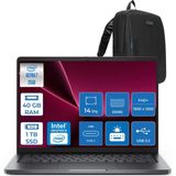 Dell Pro 14 Intel Core 7 255U 40GB Ddr5 1tb SSD Intel Graphics 14" Fhd+ IPS 300NITS Windows 11 Pro Taşınabilir Bilgisayar PC14250BTO107H14 + Zettaçanta - 1 TB - 40 GB