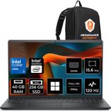 Dell Pro 15 Essential Core 3 100U 40GB Ram 256GB SSD 15.6" Fhd 120Hz WIN11 Home PV15250P361 Notebook + Per4 Çanta - 256 GB - 40 GB
