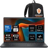 Dell Pro 15 Essential Core 3 100U 64GB Ram 2tb SSD 15.6" Fhd 120Hz Freedos PV15250P334 Notebook + Per4 Çanta - 2 TB - 64 GB