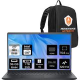 Dell Pro 15 Essential i5 1334U Notebook 96GB RAM 1TB SSD 15.6" FHD 120Hz Win11 Home + Per4 Çanta PV15250CI5165NP378 - 1 TB - 96 GB