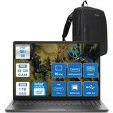 Dell Pro 16 Xcto Ultra Core 5 120U 32GB Ddr5 1tb SSD Intel Graphics 16" Fhd+ 300NIT Windows 11 Pro Taşınabilir Bilgisayar XCTOPRO16UI5H10 + Zettaçanta