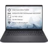 Dell Pro Max 16 MC16250 Intel Core Ultra 7 265H 64GB 1tb SSD 6gb Gddr7 Geforce Blackwell Rtx PRO500 16" Wi-Fi 7 Taşınabilir Iş Istasyonu - 1 TB - 64 GB