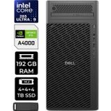 Dell Pro Max T2 Core Ultra 9 285 Rtx 4000 Ada 20GB 192GB Ram 12TB SSD WIN11 Home FCT225012P396 Masaüstü Iş Istasyonu + Per4 USB Bellek