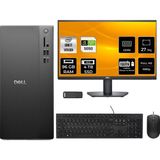 Dell Pro Tower Essential QVT1260 Core i7 14700 RTX 5050 8GB 96GB RAM 4TB SSD 27" FHD FreeDOS BTO014QVT1260P1160 Masaüstü Bilgisayar + PER4 USB Bellek