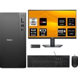 Dell Pro Tower Essential QVT1260 Core i7 14700 RX 550 4GB 16GB RAM 4TB SSD 27" FHD FreeDOS BTO014QVT1260P964 Masaüstü Bilgisayar + PER4 USB Bellek
