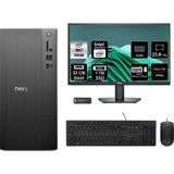 Dell Tower ECT1250 i7 14700 Masaüstü Bilgisayar 32GB RAM 1TB SSD 23.8" FHD FreeDOS + Per4 USB RPLSR007UP606 - Siyah - 24 inç