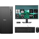 Dell Tower ECT1250 i7 14700 Masaüstü Bilgisayar 48GB RAM 512GB SSD 23.8" FHD FreeDOS + Per4 USB RPLSR007UP609 - Siyah - 24 inç