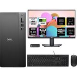 Dell Tower Essential QVT1260 Core i5 14500 RTX 3050 6GB 16GB RAM 2TB SSD 27" FHD FreeDOS BTO005BQVT1260P1083 Masaüstü Bilgisayar + PER4 USB Bellek