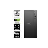 Dell Tower Essential QVT1260 Core i5 14500 RTX 3050 6GB 48GB RAM 1TB SSD FreeDOS BTO005BQVT1260P490 Masaüstü Bilgisayar + PER4 USB Bellek