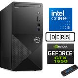 Dell Vostro 3030 mt Intel Core I5 12400 24GB Ddr5 2tb SSD Windows 11 Pro Nvidia Nvidia GTX1650-4GB Masaüstü Bilgisayar N3030I5GTX1650P14 + Zetta USB Bellek