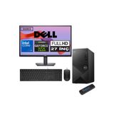 Dell Vostro 3030 mt Intel Core I5 12400 24GB Ddr5 4tb SSD 27" Fhd Windows 11 Pro Nvidia Nvidia GTX1650-4GB Masaüstü Bilgisayar 27N3030I5GTX1650P15 + Zetta USB Bellek