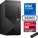 Dell Vostro 3030 mt Intel Core I5 12400 96GB Ddr5 1tb SSD Ubuntu Amd RX550-4GB Masaüstü Bilgisayar N3030I5RX550U03 + Zetta USB Bellek