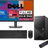 Dell Vostro 3030 mt Intel Core I5 12400 96GB Ddr5 4tb SSD 23.8" Fhd Ubuntu Amd RX550-4GB Masaüstü Bilgisayar 23N3030I5RX550U05 + Zetta USB Bellek