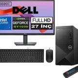 Dell Vostro 3030 mt Intel Core I7 12700 24GB Ddr5 512GB SSD 27" Fhd Windows 11 Home Nvidia GT1030-4GB Masaüstü Bilgisayar 27N3030I7GT1030H12 + Zetta USB Bellek