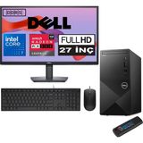 Dell Vostro 3030 mt Intel Core I7 12700 32GB Ddr5 4tb SSD 27" Fhd Windows 11 Home Amd RX550-4GB Masaüstü Bilgisayar 27N3030I7RX550H20 + Zetta USB Bellek