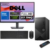 Dell Vostro 3030 mt Intel Core I7 12700 32GB Ddr5 4tb SSD 27" Fhd Windows 11 Pro Quadro T1000-4GB Masaüstü Bilgisayar 27N3030I7T1000P20 + Zetta USB Bellek