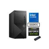Dell Vostro 3030 mt Intel Core I7 12700 48GB Ddr5 4tb SSD Windows 11 Pro Nvidia GT730-4GB Masaüstü Bilgisayar N3030I7GT730P25 + Zetta USB Bellek