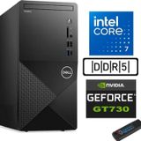 Dell Vostro 3030 mt Intel Core I7 12700 96GB Ddr5 1tb SSD Windows 11 Pro Nvidia GT730-4GB Masaüstü Bilgisayar N3030I7GT730P03 + Zetta USB Bellek