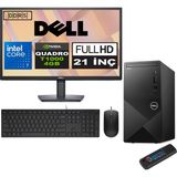 Dell Vostro 3030 mt Intel Core I7 12700 96GB Ddr5 256GB SSD 21.5" Fhd Windows 11 Home Quadro T1000-4GB Masaüstü Bilgisayar 21N3030I7T1000H01 + Zetta USB Bellek