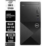 Dell Vostro 3030MT Core I3 12100 Rx 550 4gb 48GB Ram 1tb SSD WIN11 Pro N6001VDT3030MTP410 Masaüstü Bilgisayar + Per4 USB Bellek