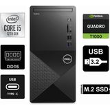 Dell Vostro 3030MT I5-12400 N6001VDT3030MT-0461 8gb 2tb Quadro T1000 4gb Windows 11 Pro Masaüstü Bilgisayar