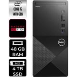Dell Vostro 3030MT i5 14600 Masaüstü Bilgisayar 48GB RAM 4TB SSD FreeDOS + Per4 USB N6014VDT3030MTP372