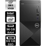 Dell Vostro 3030MT i5 14600 Masaüstü Bilgisayar 96GB RAM 512GB SSD FreeDOS + Per4 USB N6014VDT3030MTP317