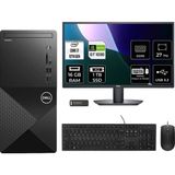 Dell Vostro 3030MT i7 12700 Masaüstü Bilgisayar 16GB RAM 1TB SSD 27" FHD FreeDOS + Per4 USB N6007VDT3030MTP1022