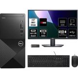 Dell Vostro 3030MT i7 12700 Masaüstü Bilgisayar 48GB RAM 1TB SSD 27" FHD FreeDOS + Per4 USB N6007VDT3030MTP970