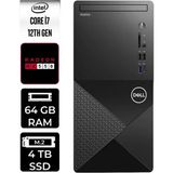 Dell Vostro 3030MT i7 12700 Masaüstü Bilgisayar 64GB RAM 4TB SSD FreeDOS + Per4 USB N6007VDT3030MTP376