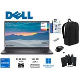 Dell Vostro 3530 I7-1355U 16GB 512GB SSD 15.6"120hz Laptop WINDOWS11 Pro N1601PVNB3530U+DUDDI Çanta+Mouse+Mousepad+Usbbellek+Temizlikkit - 512 GB - 16 GB